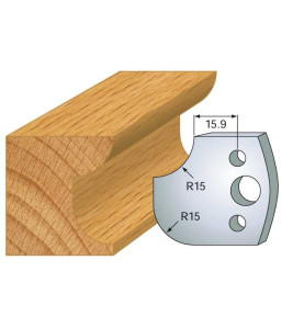 Jeu De 2 Contre-Fers Profiles Ht.40Mm N°177 ref 801.177 Leman