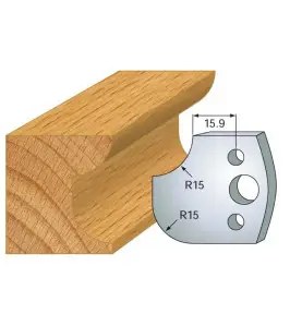 Jeu De 2 Contre-Fers Profiles Ht.40Mm N°177 ref 801.177 Leman