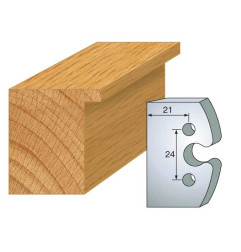 Jeu De 2 Fers Profiles Acier Ht.50Mm N°200 ref 855.200 Leman