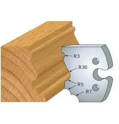 Jeu De 2 Fers Profiles Acier Ht.50Mm N°210 ref 855.210 Leman