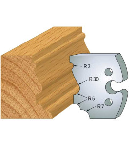 Jeu De 2 Fers Profiles Acier Ht.50Mm N°210 ref 855.210 Leman