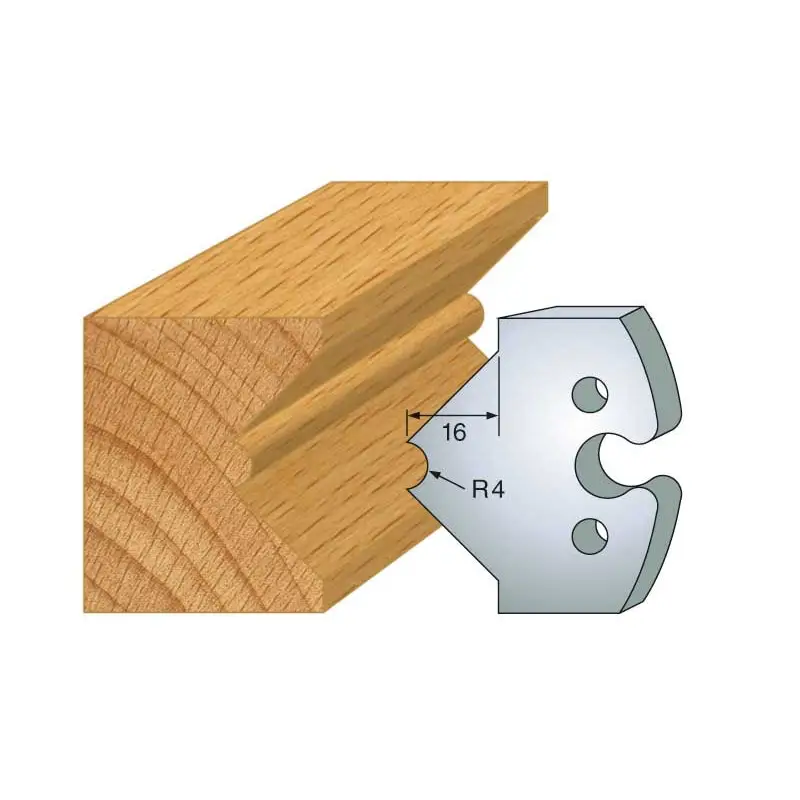 Jeu De 2 Fers Profiles Acier Ht.50Mm N°212 ref 855.212 Leman