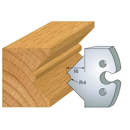 Jeu De 2 Fers Profiles Acier Ht.50Mm N°212 ref 855.212 Leman