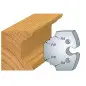 Jeu De 2 Fers Profiles Acier Ht.50Mm N°214 ref 855.214 Leman