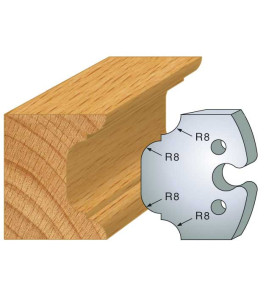Jeu De 2 Fers Profiles Acier Ht.50Mm N°214 ref 855.214 Leman