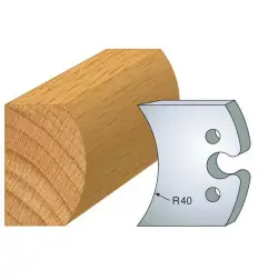 Jeu De 2 Fers Profiles Acier Ht.50Mm N°215 ref 855.215 Leman