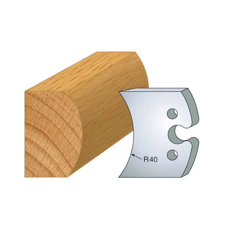 Jeu De 2 Fers Profiles Acier Ht.50Mm N°215 ref 855.215 Leman