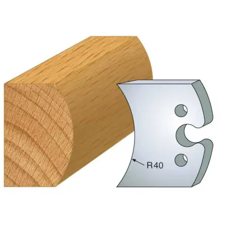 Jeu De 2 Fers Profiles Acier Ht.50Mm N°215 ref 855.215 Leman