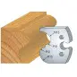 Jeu De 2 Fers Profiles Acier Ht.50Mm N°216 ref 855.216 Leman