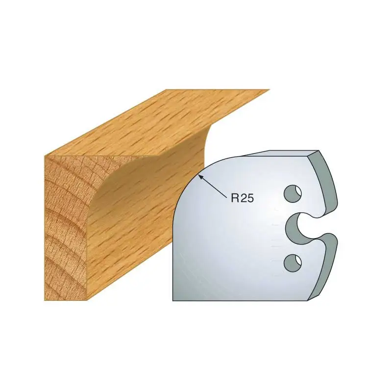 Jeu De 2 Fers Profiles Acier Ht.50Mm N°218 ref 855.218 Leman