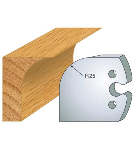 Jeu De 2 Fers Profiles Acier Ht.50Mm N°218 ref 855.218 Leman