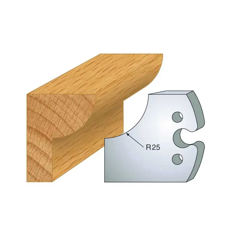 Jeu De 2 Fers Profiles Acier Ht.50Mm N°219 ref 855.219 Leman