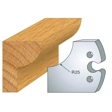 Jeu De 2 Fers Profiles Acier Ht.50Mm N°219 ref 855.219 Leman