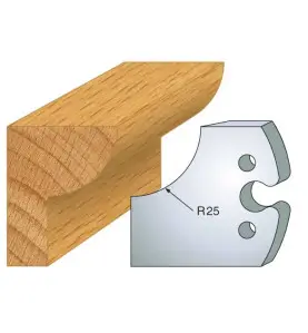 Jeu De 2 Fers Profiles Acier Ht.50Mm N°219 ref 855.219 Leman