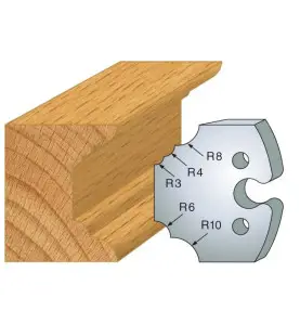 Jeu De 2 Fers Profiles Acier Ht.50Mm N°220 ref 855.220 Leman