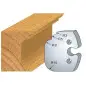 Jeu De 2 Fers Profiles Acier Ht.50Mm N°225 ref 855.225 Leman