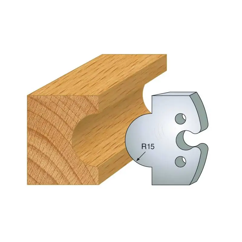 Jeu De 2 Fers Profiles Acier Ht.50Mm N°226 ref 855.226 Leman