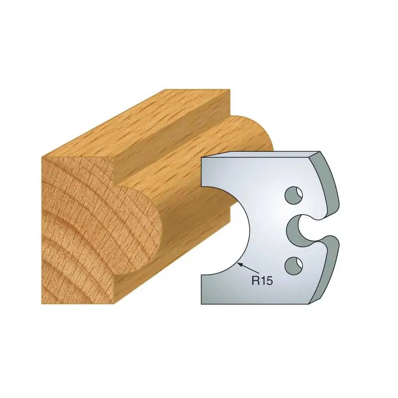 Jeu De 2 Fers Profiles Acier Ht.50Mm N°227 ref 855.227 Leman