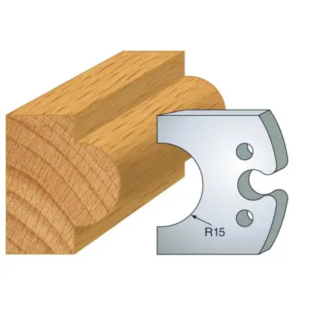 Jeu De 2 Fers Profiles Acier Ht.50Mm N°227 ref 855.227 Leman