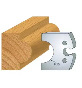Jeu De 2 Fers Profiles Acier Ht.50Mm N°227 ref 855.227 Leman