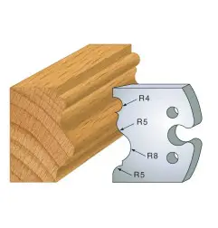 Jeu De 2 Fers Profiles Acier Ht.50Mm N°228 ref 855.228 Leman