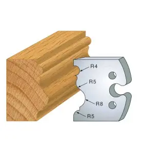 Jeu De 2 Fers Profiles Acier Ht.50Mm N°228 ref 855.228 Leman
