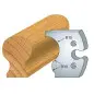 Jeu De 2 Fers Profiles Acier Ht.50Mm N°229 ref 855.229 Leman