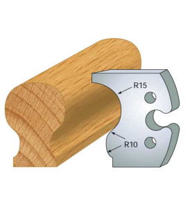 Jeu De 2 Fers Profiles Acier Ht.50Mm N°229 ref 855.229 Leman