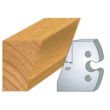 Jeu De 2 Fers Profiles Acier Ht.50Mm N°230 ref 855.230 Leman