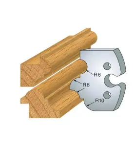 Jeu De 2 Fers Profiles Acier Ht.50Mm N°233 ref 855.233 Leman