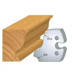 Jeu De 2 Fers Profiles Acier Ht.50Mm N°235 ref 855.235 Leman
