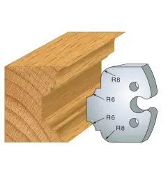 Jeu De 2 Fers Profiles Acier Ht.50Mm N°236 ref 855.236 Leman