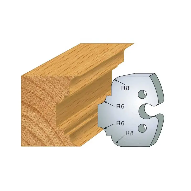 Jeu De 2 Fers Profiles Acier Ht.50Mm N°236 ref 855.236 Leman