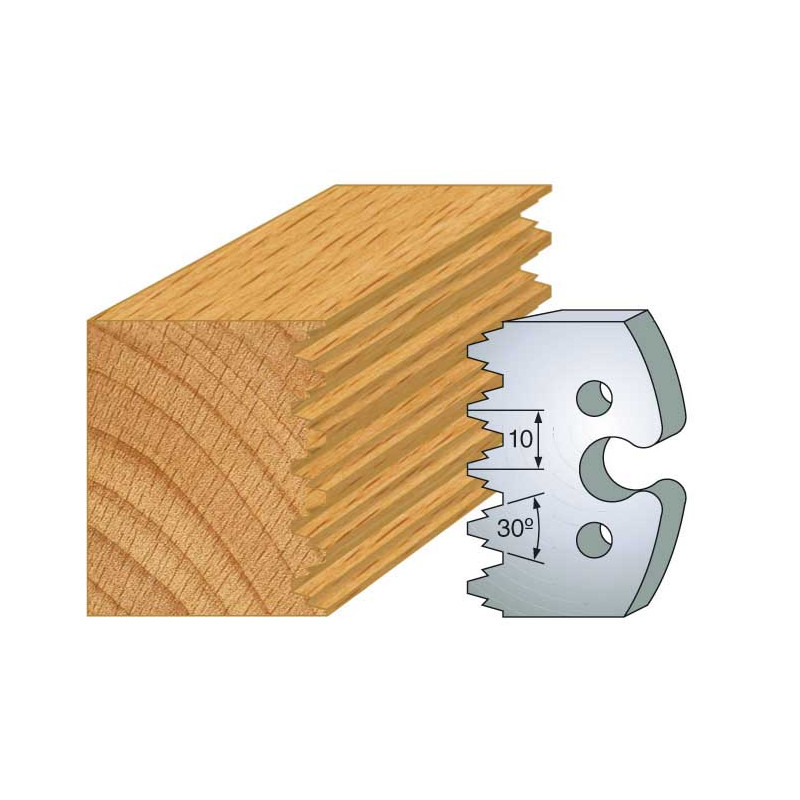 Jeu De 2 Fers Profiles Acier Ht.50Mm N°237 ref 855.237 Leman