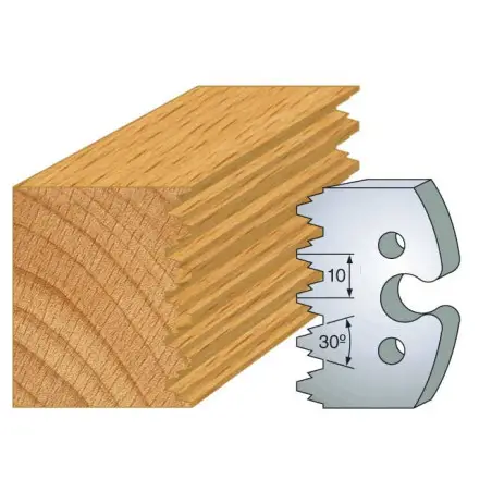 Jeu De 2 Fers Profiles Acier Ht.50Mm N°237 ref 855.237 Leman