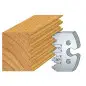 Jeu De 2 Fers Profiles Acier Ht.50Mm N°237 ref 855.237 Leman