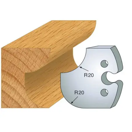 Jeu De 2 Fers Profiles Acier Ht.50Mm N°238 ref 855.238 Leman