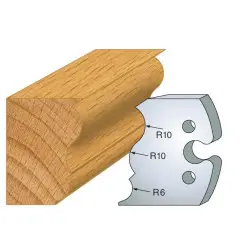 Jeu De 2 Fers Profiles Acier Ht.50Mm N°240 ref 855.240 Leman