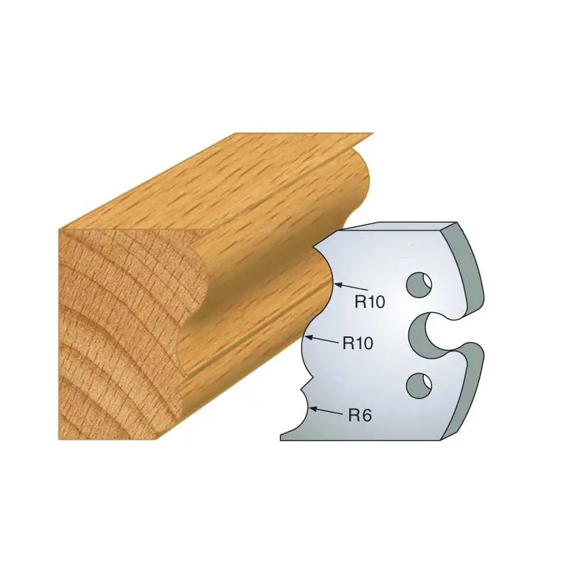 Jeu De 2 Fers Profiles Acier Ht.50Mm N°240 ref 855.240 Leman