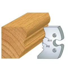 Jeu De 2 Fers Profiles Acier Ht.50Mm N°241 ref 855.241 Leman