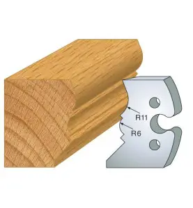 Jeu De 2 Fers Profiles Acier Ht.50Mm N°241 ref 855.241 Leman
