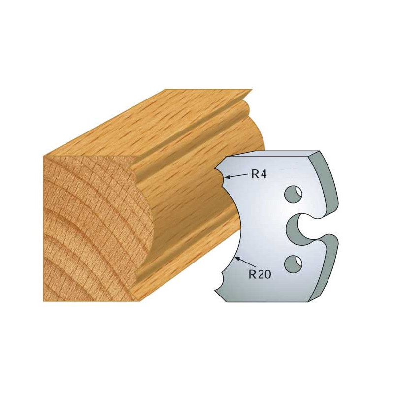 Jeu De 2 Fers Profiles Acier Ht.50Mm N°242 ref 855.242 Leman
