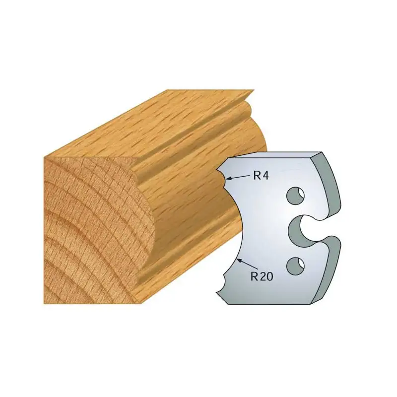 Jeu De 2 Fers Profiles Acier Ht.50Mm N°242 ref 855.242 Leman