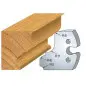 Jeu De 2 Fers Profiles Acier Ht.50Mm N°245 ref 855.245 Leman