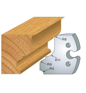 Jeu De 2 Fers Profiles Acier Ht.50Mm N°245 ref 855.245 Leman