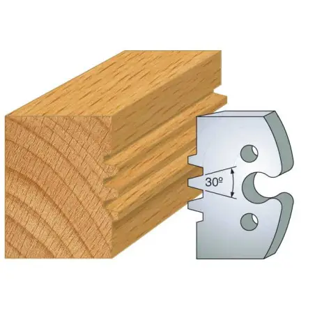 Jeu De 2 Fers Profiles Acier Ht.50Mm N°246 ref 855.246 Leman