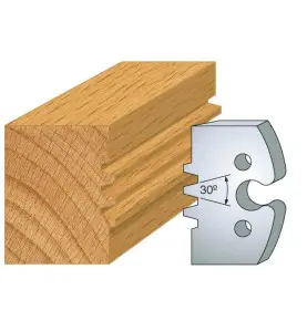 Jeu De 2 Fers Profiles Acier Ht.50Mm N°246 ref 855.246 Leman