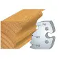 Jeu De 2 Fers Profiles Acier Ht.50Mm N°247 ref 855.247 Leman