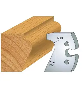 Jeu De 2 Fers Profiles Acier Ht.50Mm N°248 ref 855.248 Leman