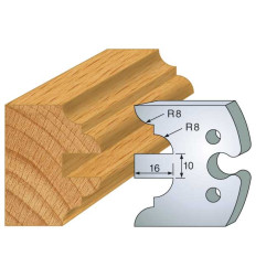 Jeu De 2 Fers Profiles Acier Ht.50Mm N°251 ref 855.251 Leman